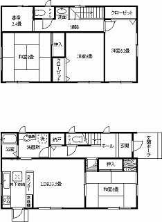 山瀬一戸建外観画像,クリックで拡大します